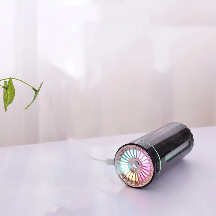 Wireless Air Humidifier Colorful Lights Mute Ultrasonic USB Fogger Diffuser Purifier 800mAh Rechargeabl Cool Mist Maker For Car getmeproducts.co.uk