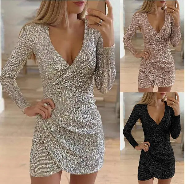 lady silk sequin rhinestone formal prom party club evening knit lace chiffon mesh floral pleated  dinner mini maxi women dresses getmeproducts.co.uk